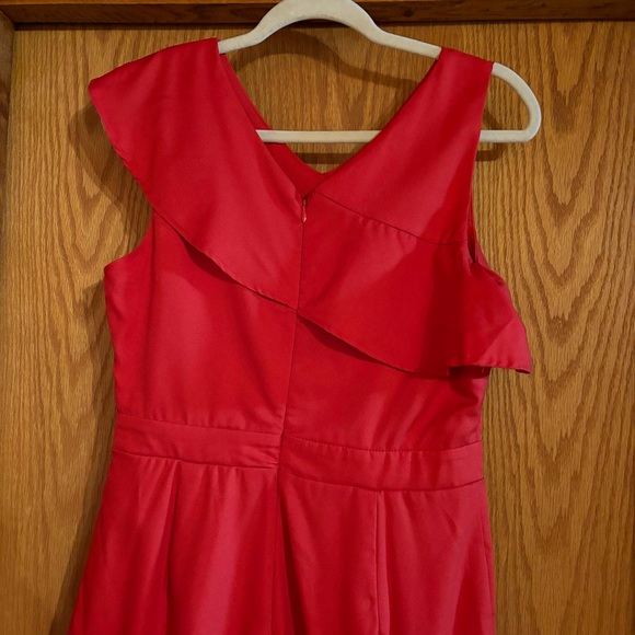 NWT Francesca's Miami Red Jumpsuit M - Picture 6 of 8